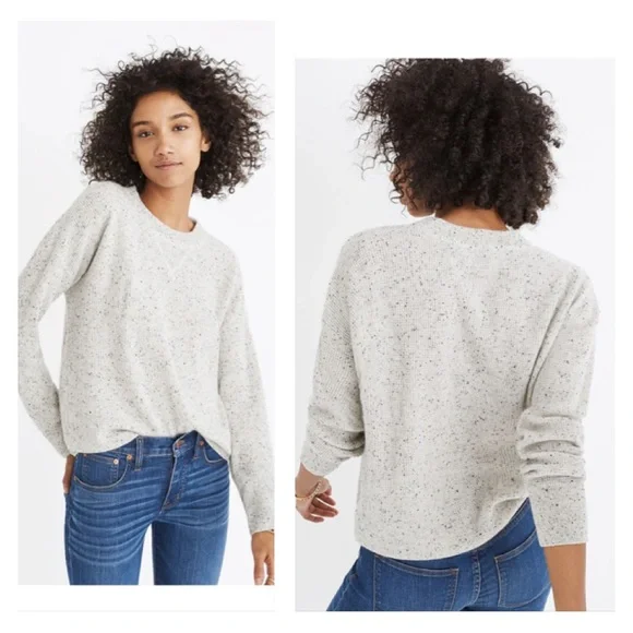 Madewell cashmere sweatshirt cheap